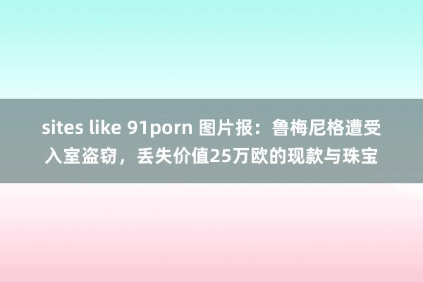 sites like 91porn 图片报：鲁梅尼格遭受入室盗窃，丢失价值25万欧的现款与珠宝