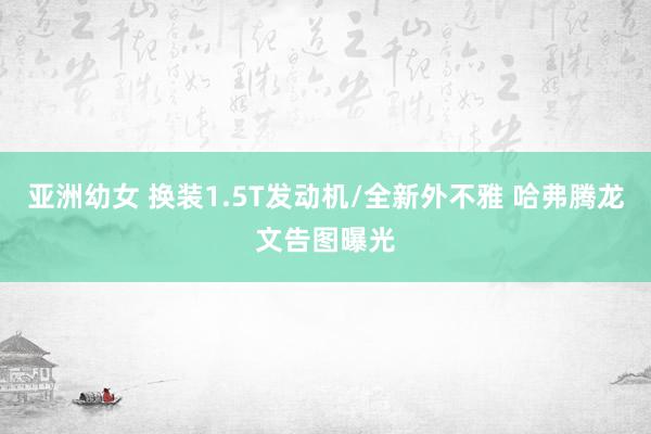 亚洲幼女 换装1.5T发动机/全新外不雅 哈弗腾龙文告图曝光